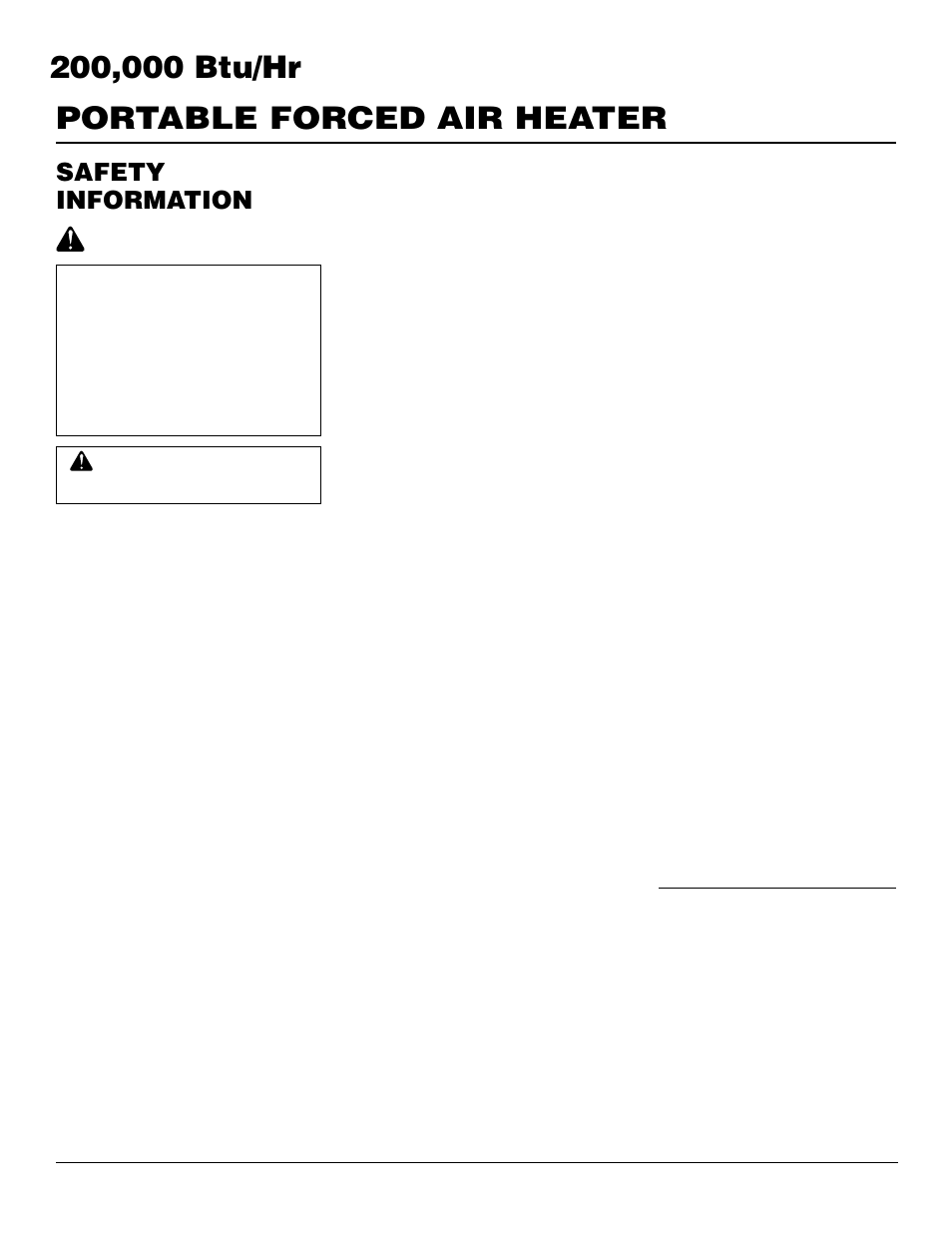 Safety information | Desa B200 User Manual | Page 2 / 16