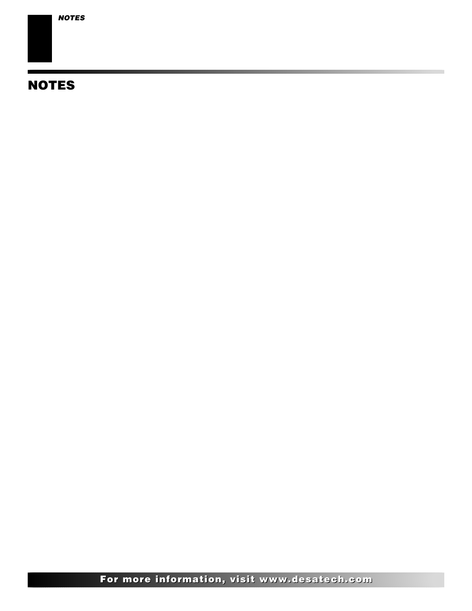 Desa FLAME-MAX Golden User Manual | Page 44 / 48