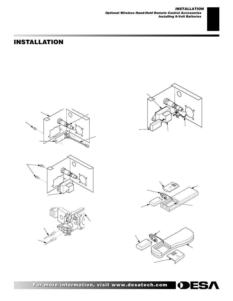 Installation, Continued | Desa VI33NR VI33PR User Manual | Page 15 / 34