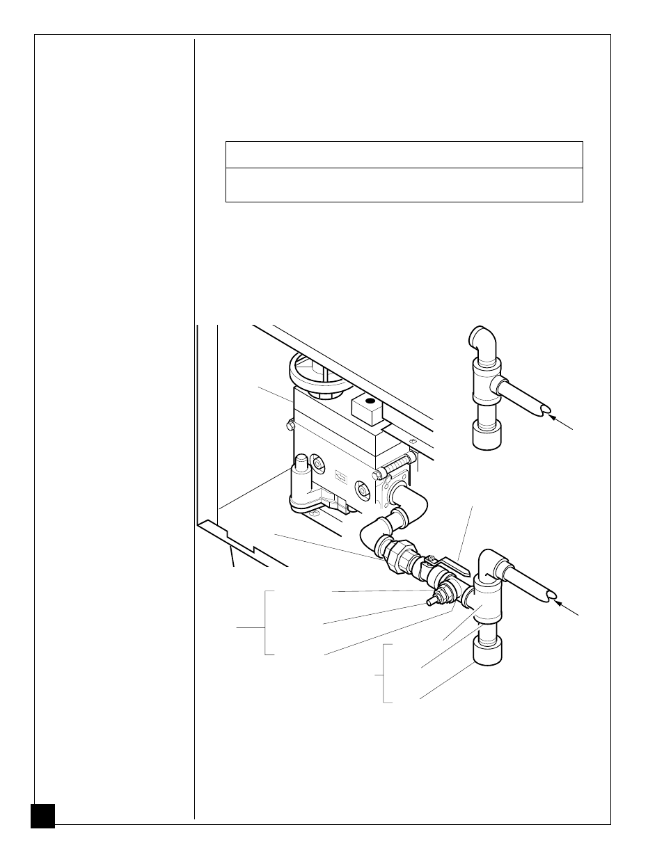 Installing heater, Caution | Desa CGR50NA User Manual | Page 12 / 44