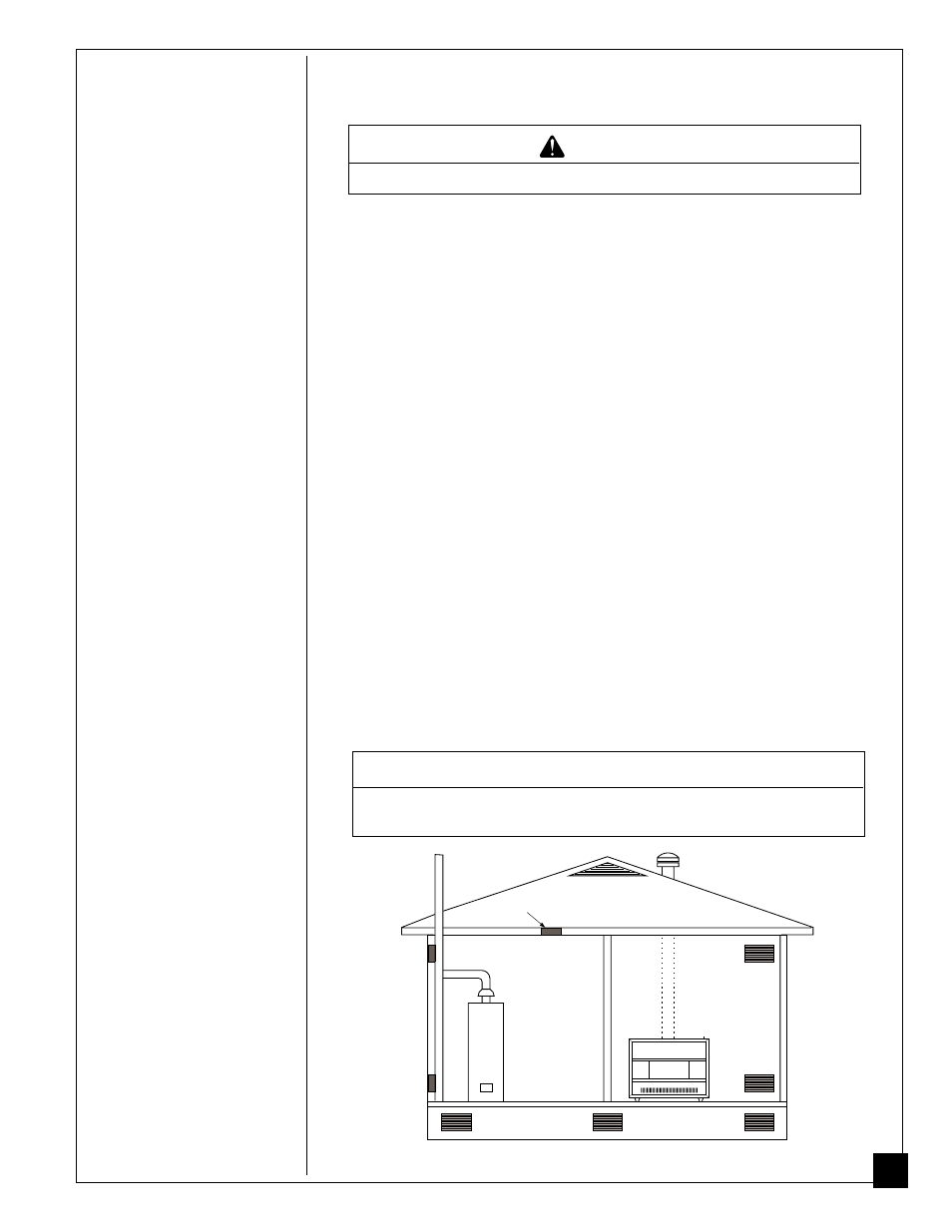 Air for combustion and ventilation, Important, Danger | Desa CGR50NA User Manual | Page 19 / 44