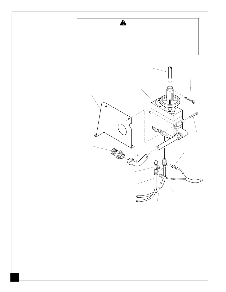 Service procedures, Warning | Desa CGR50NA User Manual | Page 32 / 44