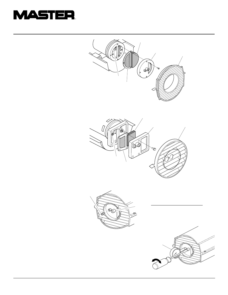 Portable forced air heaters, Service procedures, Continued | Desa BY150CEB User Manual | Page 10 / 24