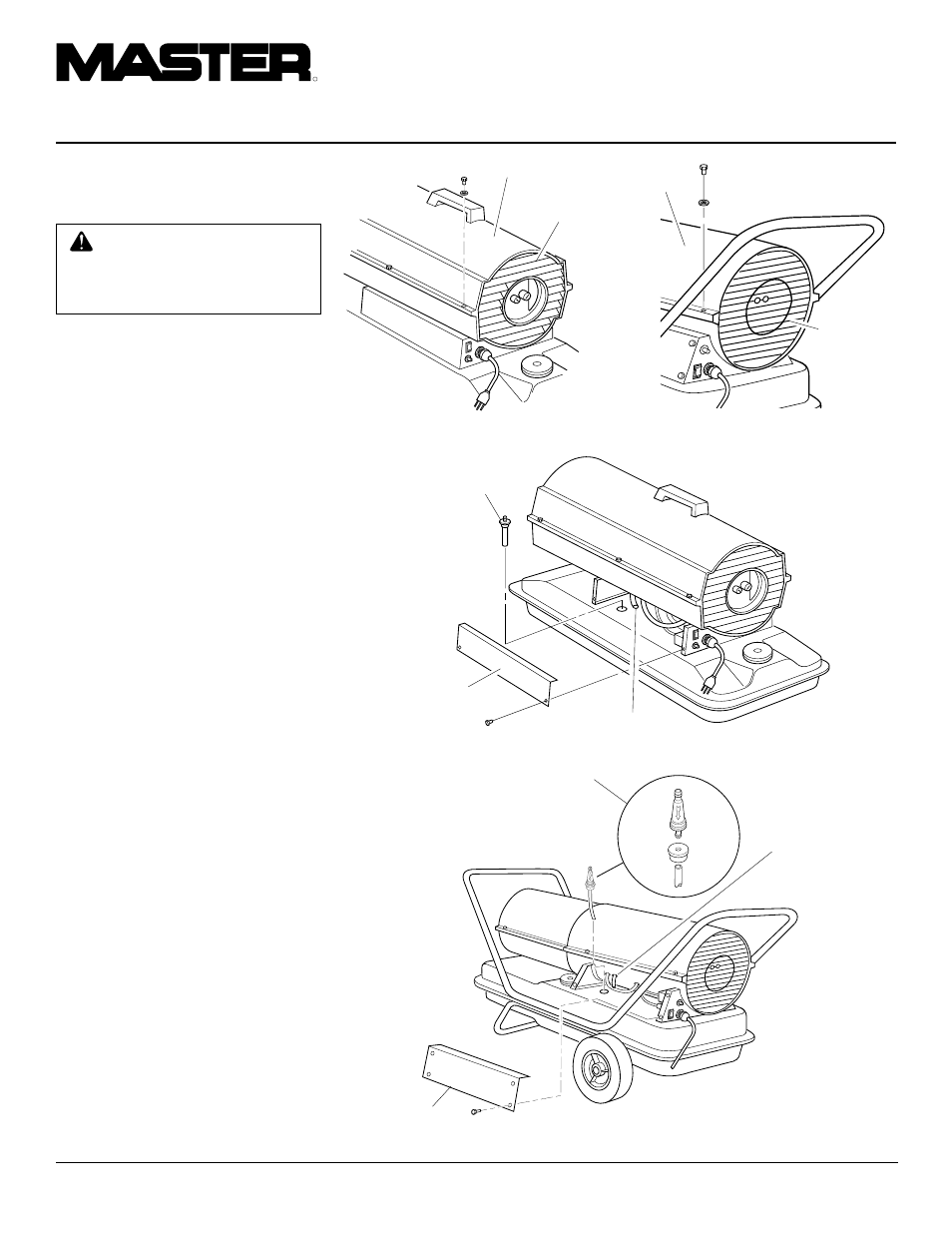 Portable forced air heaters, Service procedures | Desa BY150CEB User Manual | Page 8 / 24