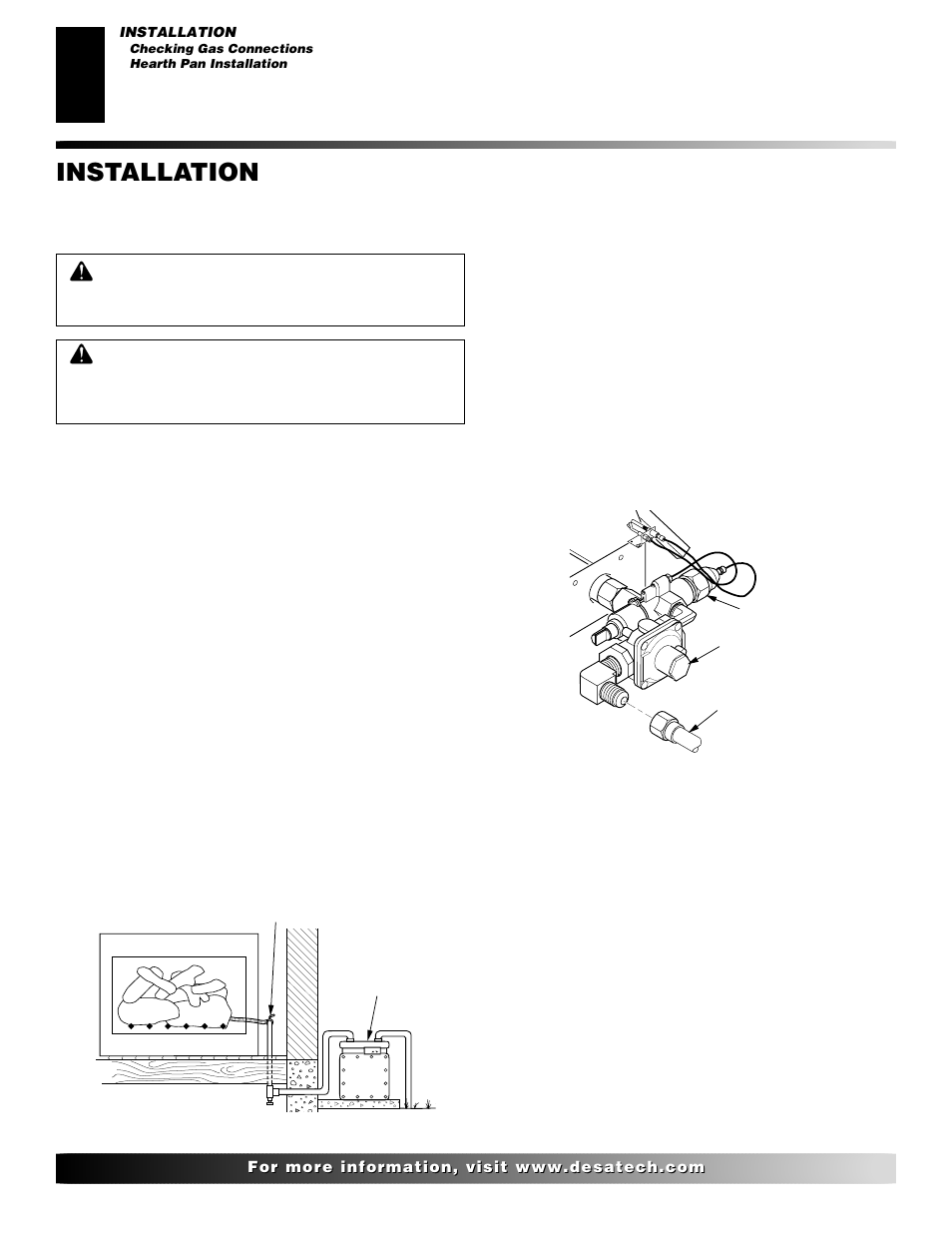 Installation, Continued | Desa VVDA24M User Manual | Page 6 / 28