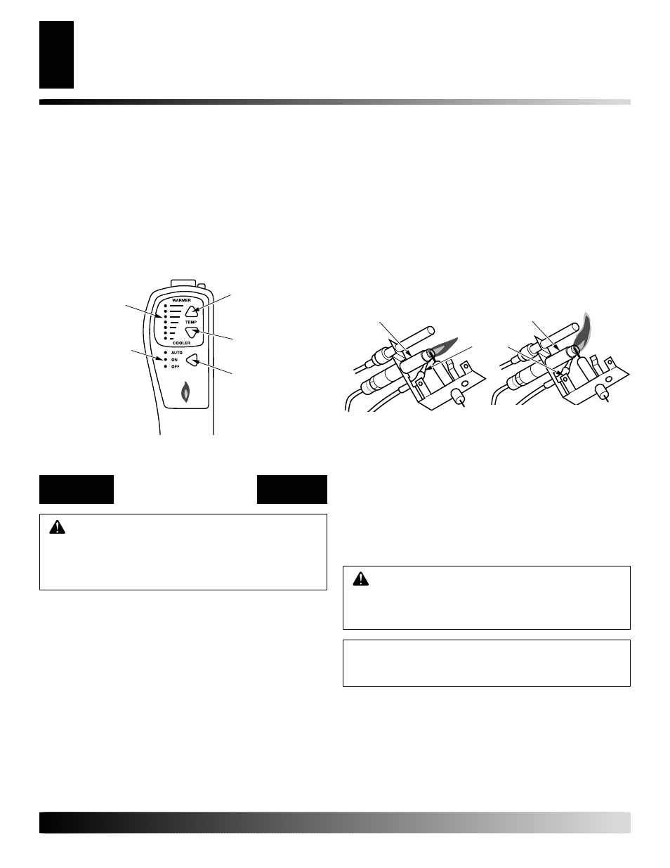 Inspecting burners, Operating fireplace, Continued | Desa EFS33NR  EU User Manual | Page 18 / 34