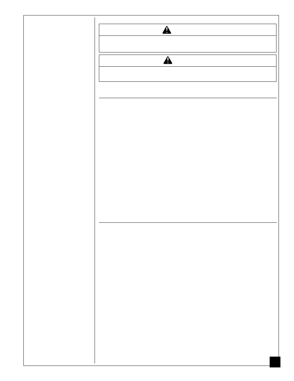 Trouble- shooting, Warning, Caution | Desa VP5B User Manual | Page 21 / 28