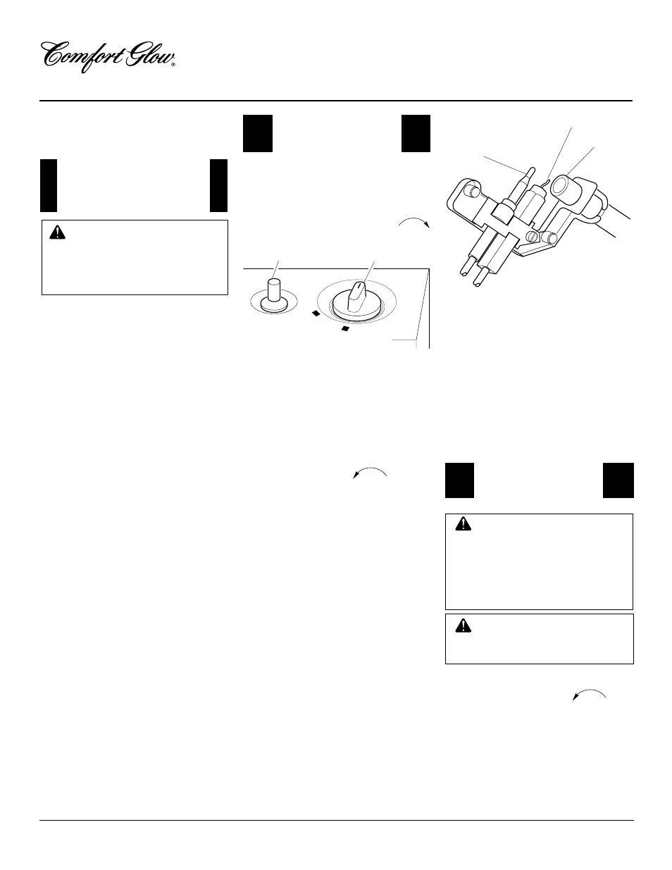 Gas residential heaters, Operating heater, Lighting instructions | For your safety read before lighting | Desa CGP10RL User Manual | Page 10 / 20