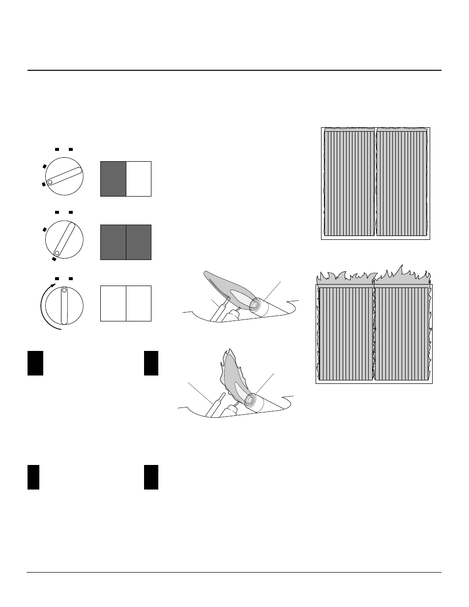 Owner’s manual, Operating heater, Inspecting burner | Manual lighting procedure, Continued | Desa CGP10RL User Manual | Page 11 / 20