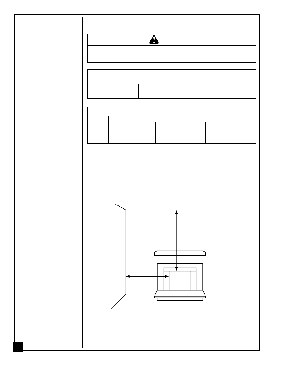 Installing, Warning | Desa FLAME-MAX UNVENTED (VENT-FREE) PROPANE/LPGAS LOG HEATER User Manual | Page 10 / 36