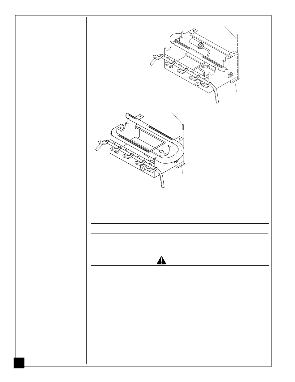 Installing, Notice, Caution | Desa FLAME-MAX UNVENTED (VENT-FREE) PROPANE/LPGAS LOG HEATER User Manual | Page 16 / 36