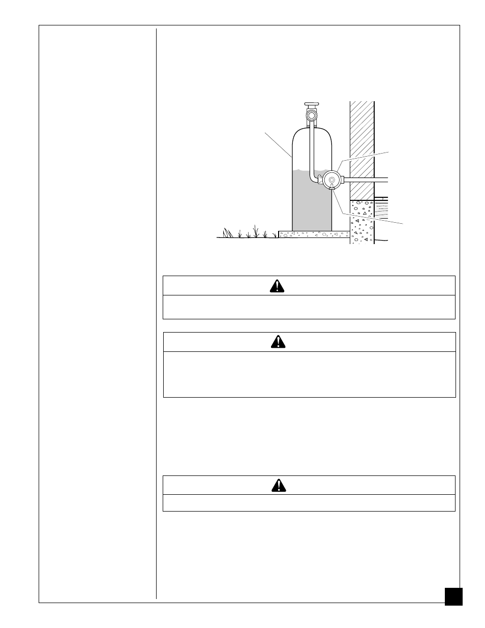 Installing, Warning, Caution | Desa FLAME-MAX UNVENTED (VENT-FREE) PROPANE/LPGAS LOG HEATER User Manual | Page 17 / 36