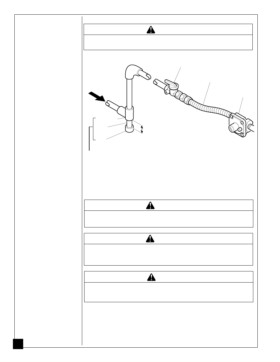 Installing, Caution, Warning | Desa FLAME-MAX UNVENTED (VENT-FREE) PROPANE/LPGAS LOG HEATER User Manual | Page 18 / 36