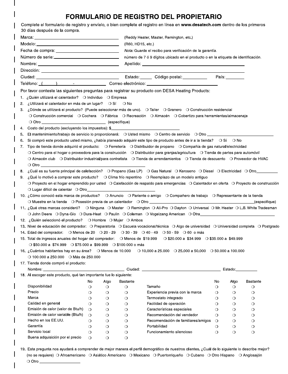 Desa 000 User Manual | Page 21 / 24