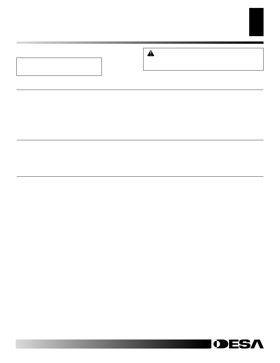 Troubleshooting | Desa 100 User Manual | Page 7 / 12