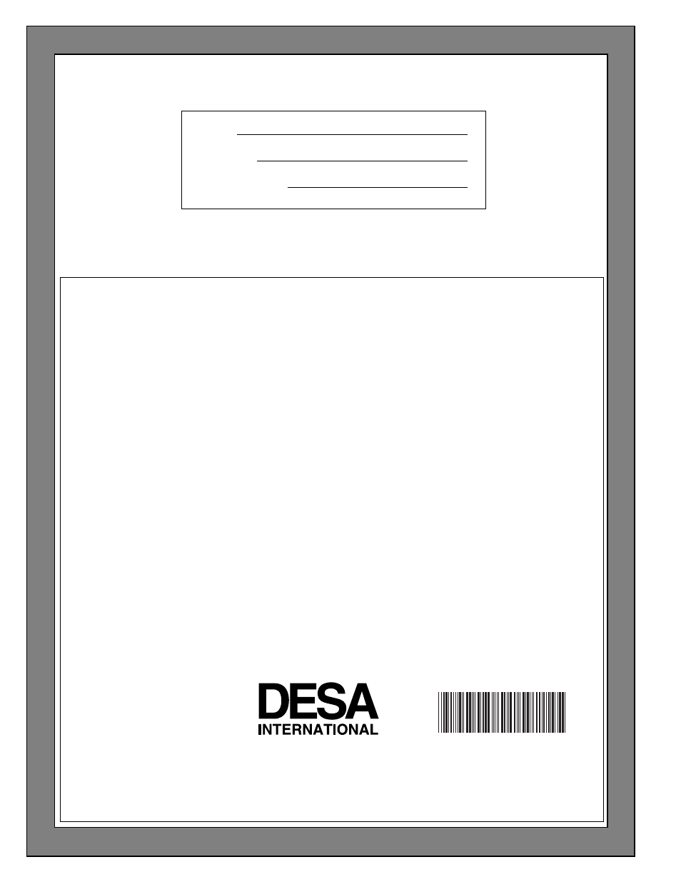 Warranty information | Desa CGB3930NR User Manual | Page 28 / 28