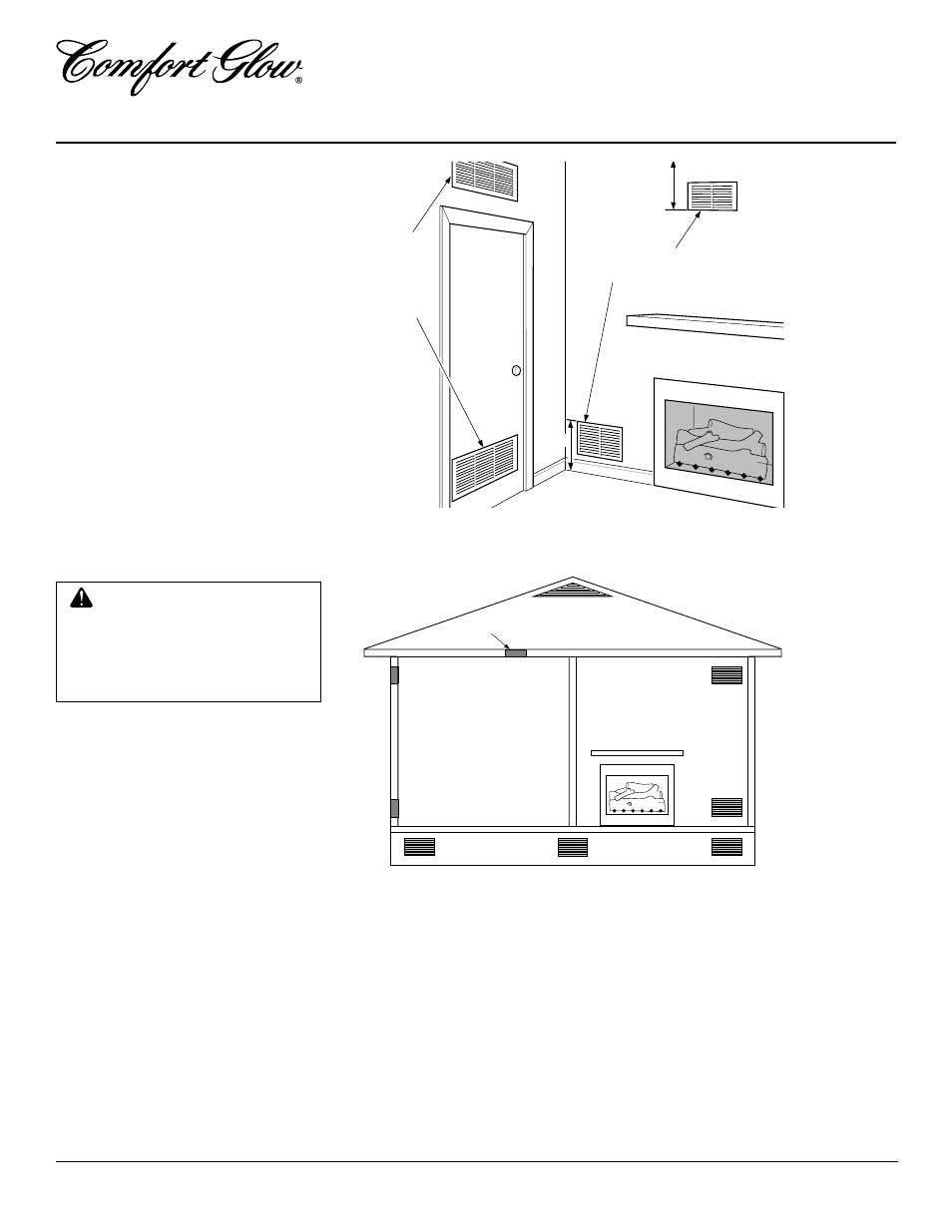 Air for combustion and ventilation, Continued | Desa CGB3930NR User Manual | Page 6 / 28