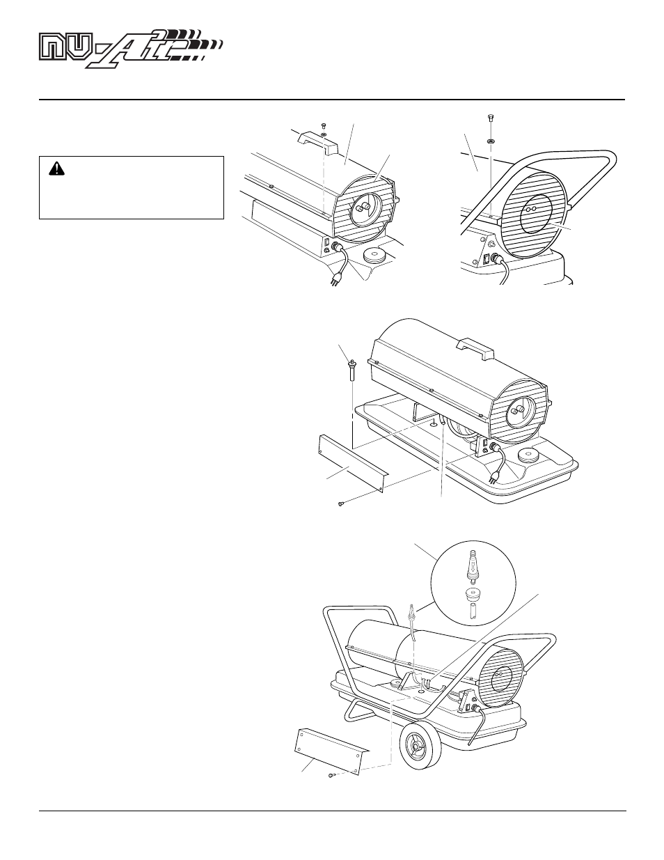 Portable forced air heaters, Service procedures | Desa NTH100 User Manual | Page 8 / 26
