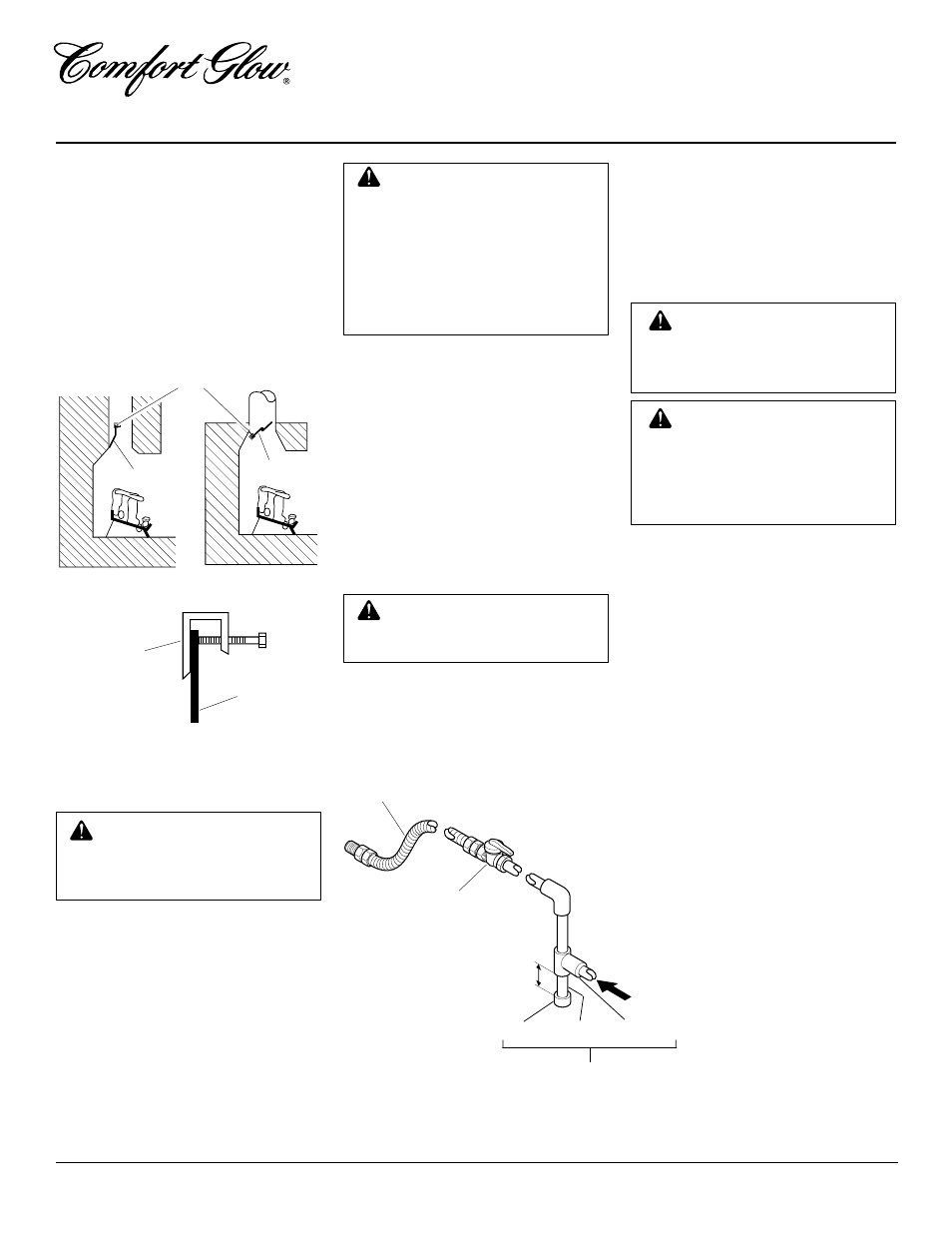 Vented natural gas logs, Installation, Continued | Desa 901910-01A.pdf User Manual | Page 6 / 16