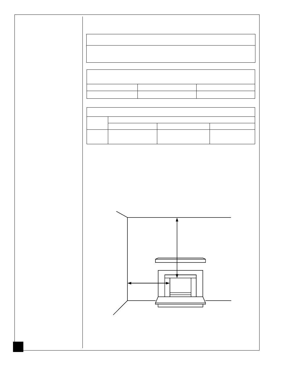 Installing, Warning | Desa FLAME-MAX UNVENTED (VENT-FREE) NATURAL GAS LOG HEATER User Manual | Page 10 / 36