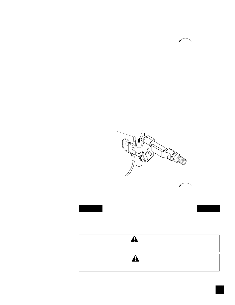 Operating heater, Warning, Caution | Variable control operation, Continued | Desa FLAME-MAX UNVENTED (VENT-FREE) NATURAL GAS LOG HEATER User Manual | Page 23 / 36