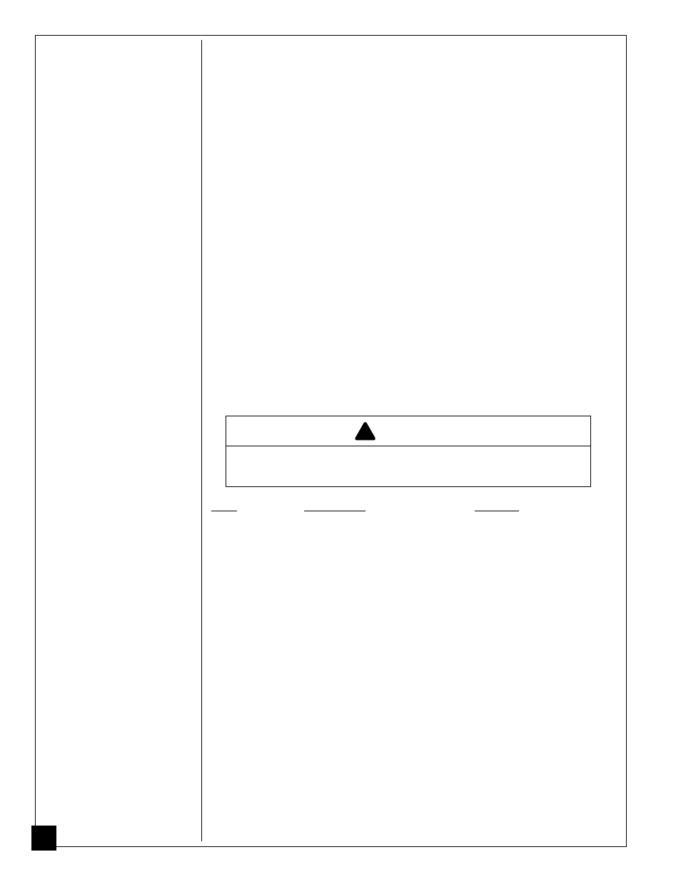 Operation, Preventative maintenance schedule storage, Warning | Desa BV125EDI User Manual | Page 8 / 20