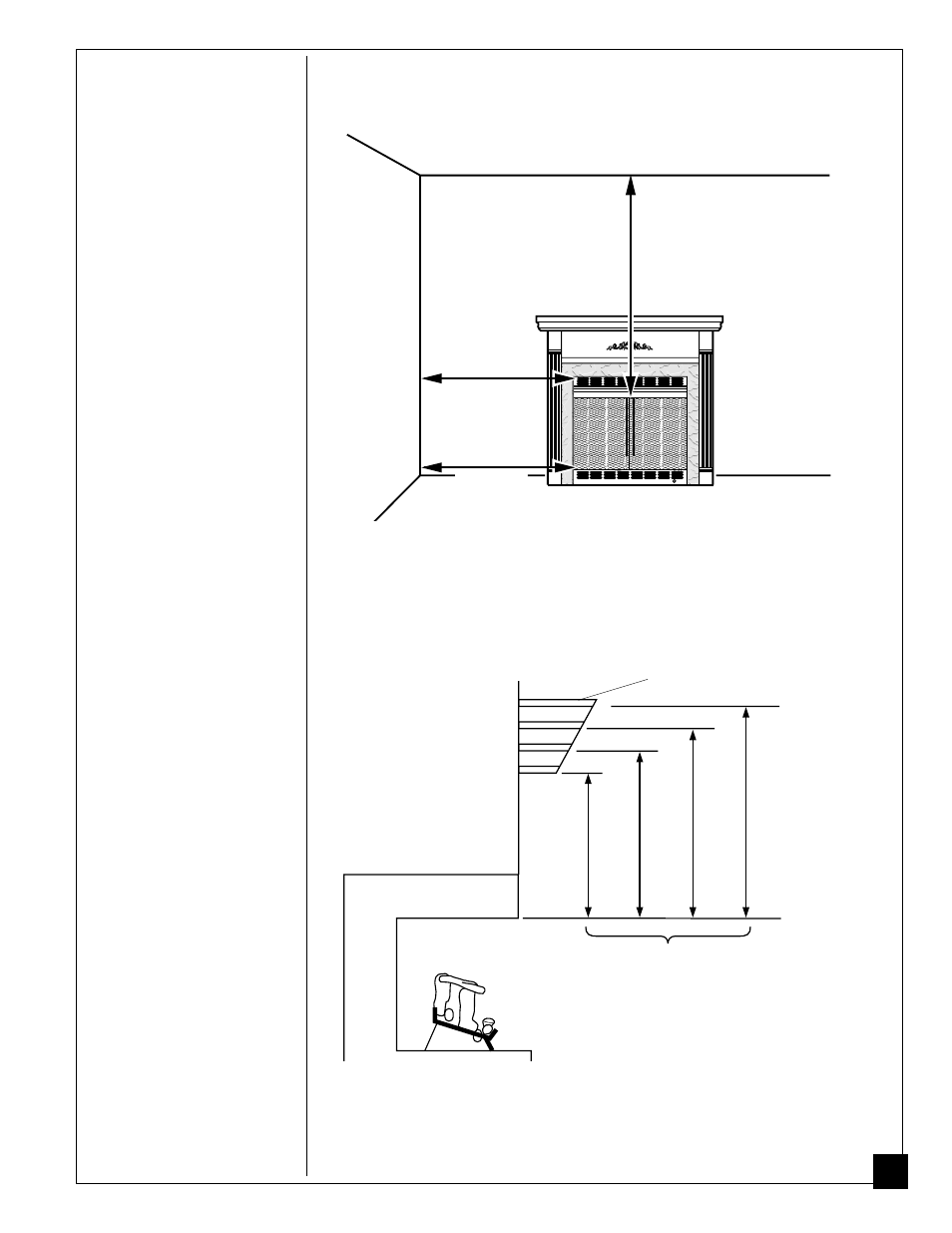 Installing, Continued | Desa FB32C User Manual | Page 11 / 28
