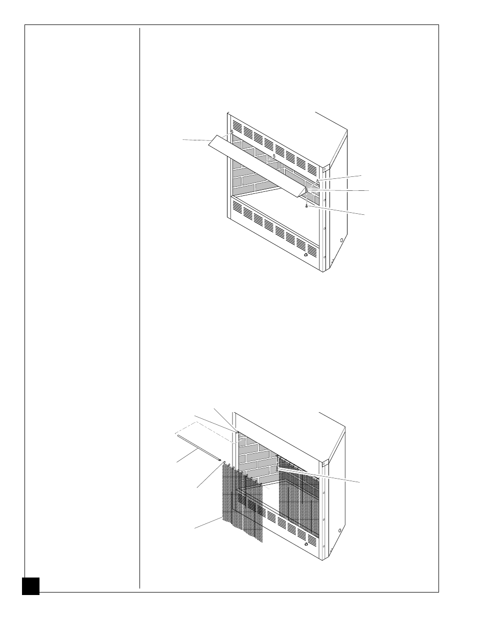 Installing, Continued | Desa FB32C User Manual | Page 14 / 28