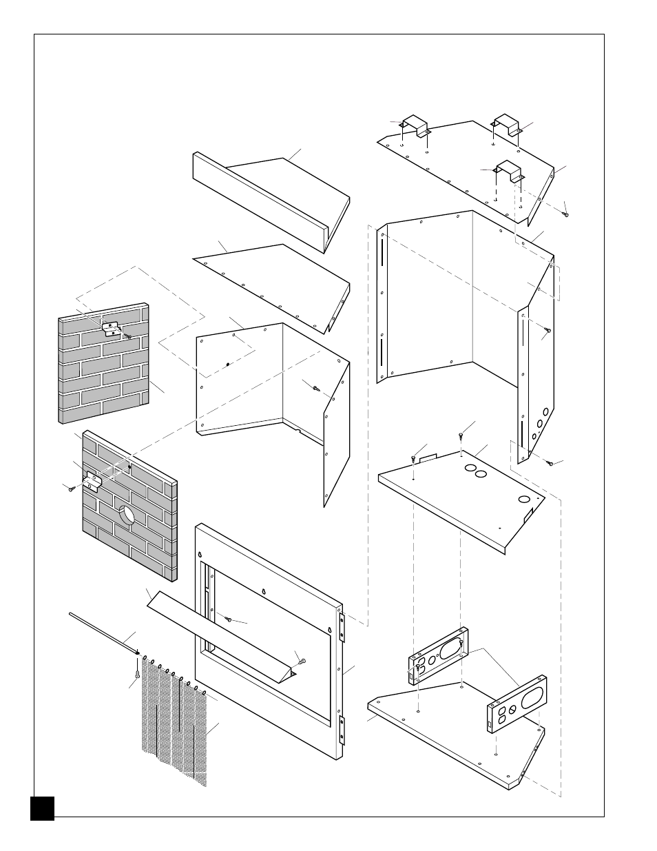 Illustrated parts breakdown, Model fb32nc | Desa FB32C User Manual | Page 22 / 28
