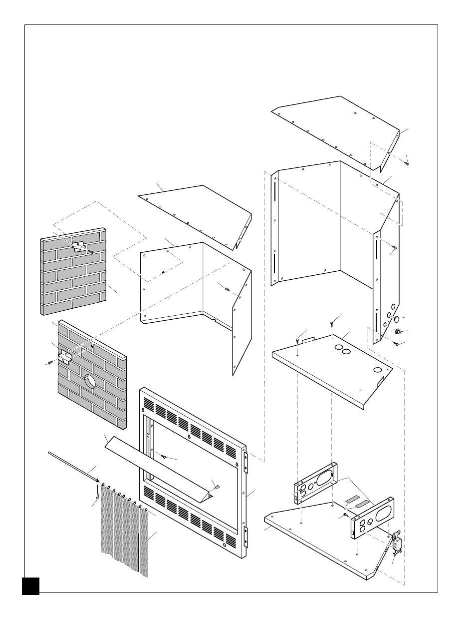Illustrated parts breakdown, Model fb32c | Desa FB32C User Manual | Page 24 / 28