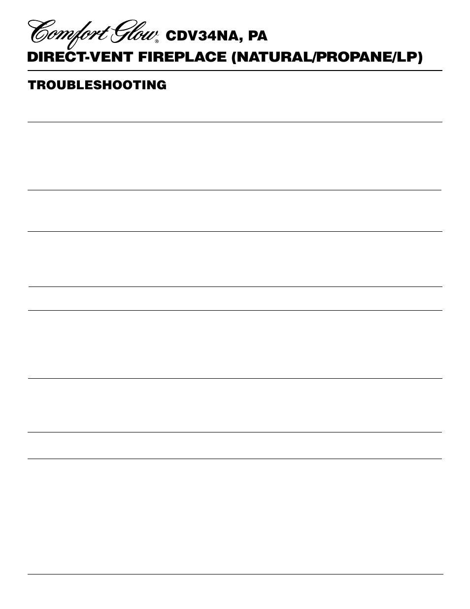Troubleshooting, Continued | Desa CDV34NA User Manual | Page 28 / 34