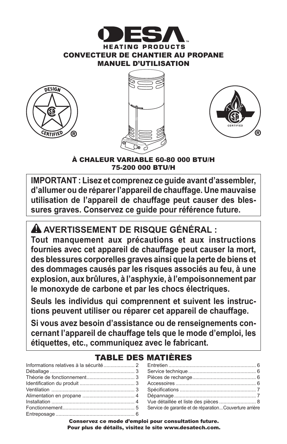 Desa 30-80 User Manual | Page 21 / 32