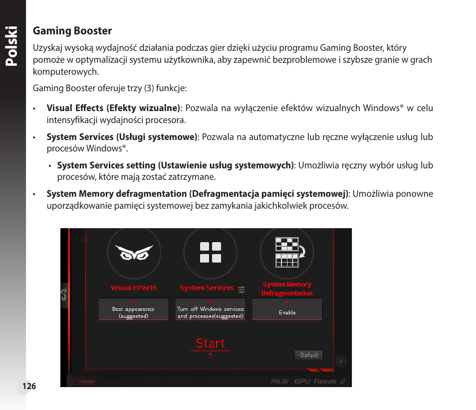 Polsk i, Polsk i polsk i | Asus GeForce GTX 1660 Ti TUF Gaming EVO OC Edition Graphics Card User Manual | Page 126 / 167