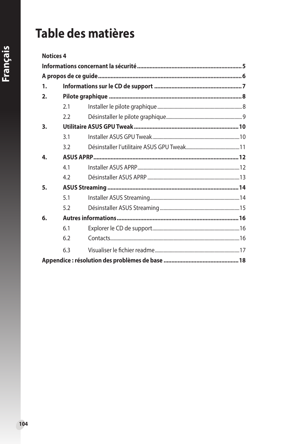 Asus Phoenix GeForce GT 1030 OC Edition Graphics Card User Manual | Page 104 / 322