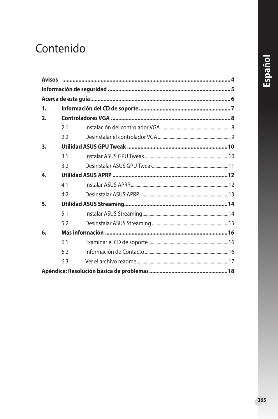 Asus Phoenix GeForce GT 1030 OC Edition Graphics Card User Manual | Page 265 / 322