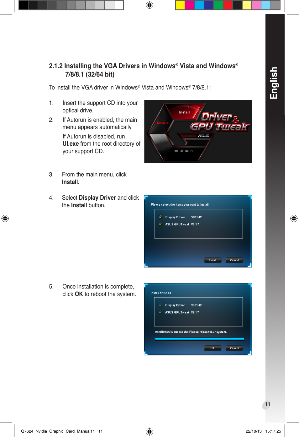 English | Asus Radeon RX 6800 XT TUF GAMING Graphics Card User Manual | Page 11 / 321