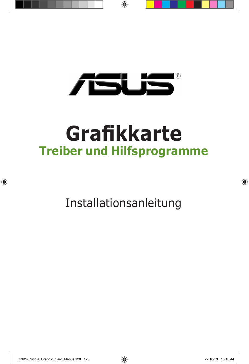 Grafikkarte, Treiber und hilfsprogramme installationsanleitung | Asus Radeon RX 6800 XT TUF GAMING Graphics Card User Manual | Page 120 / 321