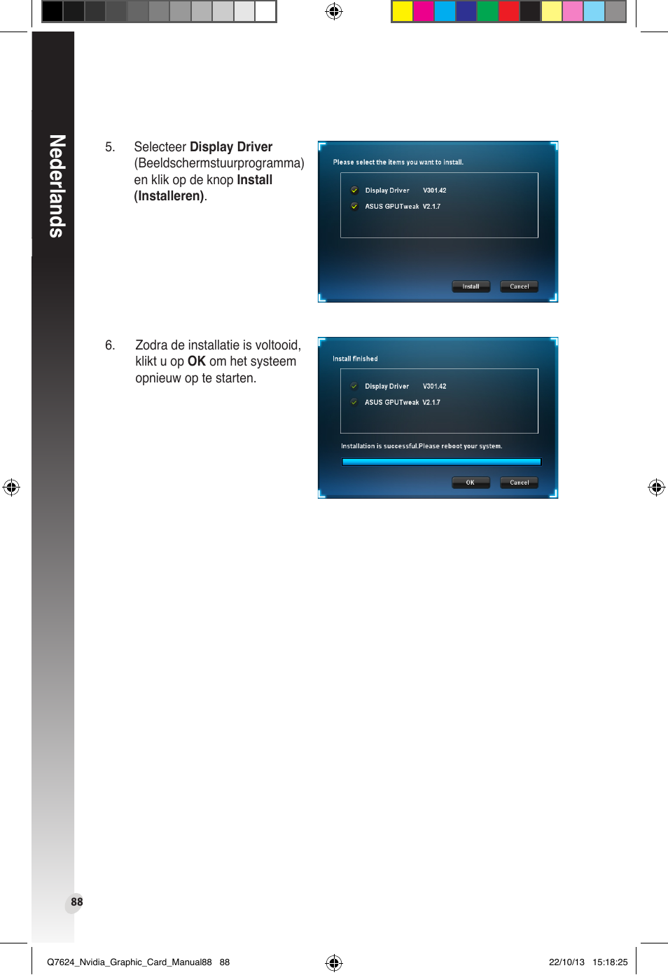 Nederlands | Asus Radeon RX 6800 XT TUF GAMING Graphics Card User Manual | Page 88 / 321