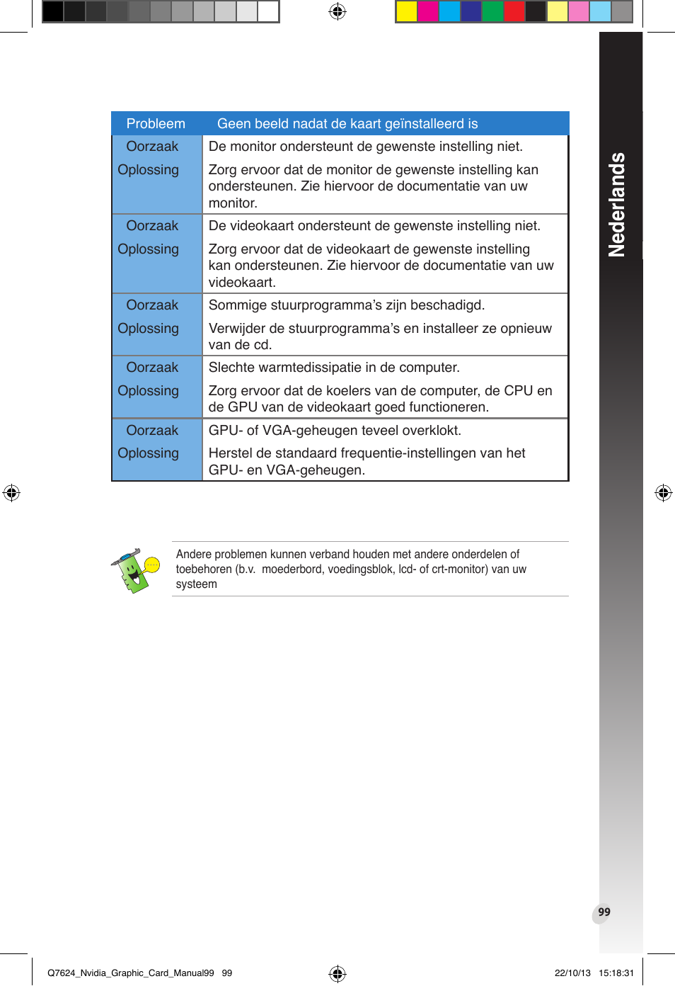 Nederlands | Asus Radeon RX 6800 XT TUF GAMING Graphics Card User Manual | Page 99 / 321