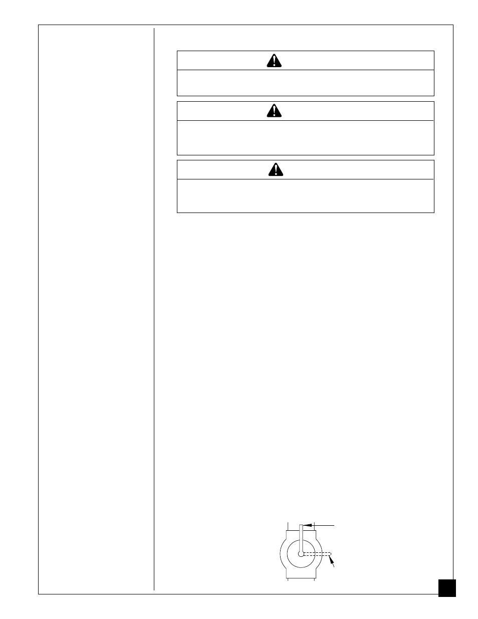 Installing heater, Caution, Warning | Desa GVR50PA User Manual | Page 13 / 44