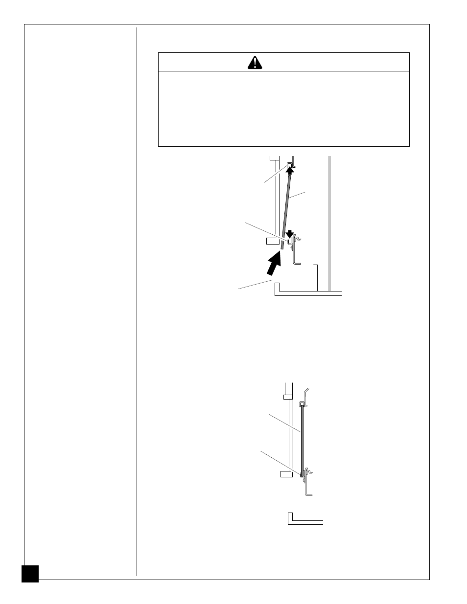 Installing heater, Caution | Desa GVR50PA User Manual | Page 16 / 44