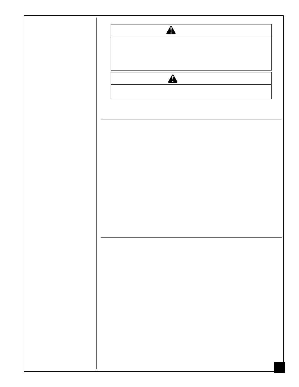 Trouble- shooting, Warning, Caution | Desa GVR50PA User Manual | Page 27 / 44