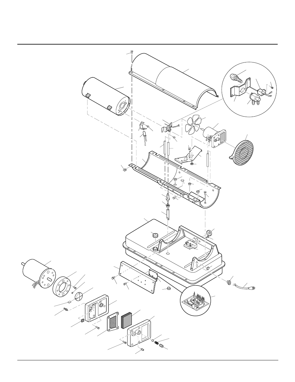 Illustrated parts breakdown | Desa B115T User Manual | Page 12 / 16