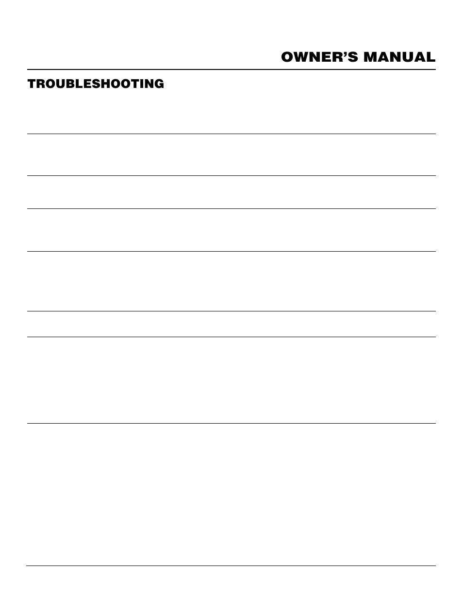 Owner’s manual, Troubleshooting, Continued | Desa CLD3924NT User Manual | Page 21 / 34