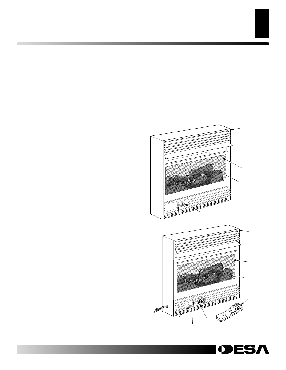 Safety information, Product identification, Continued | Desa FMH26PR User Manual | Page 3 / 44