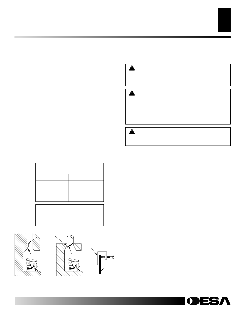 Installation, Continued | Desa FLAME-MAX LAME-MAX Golden Oak User Manual | Page 11 / 48