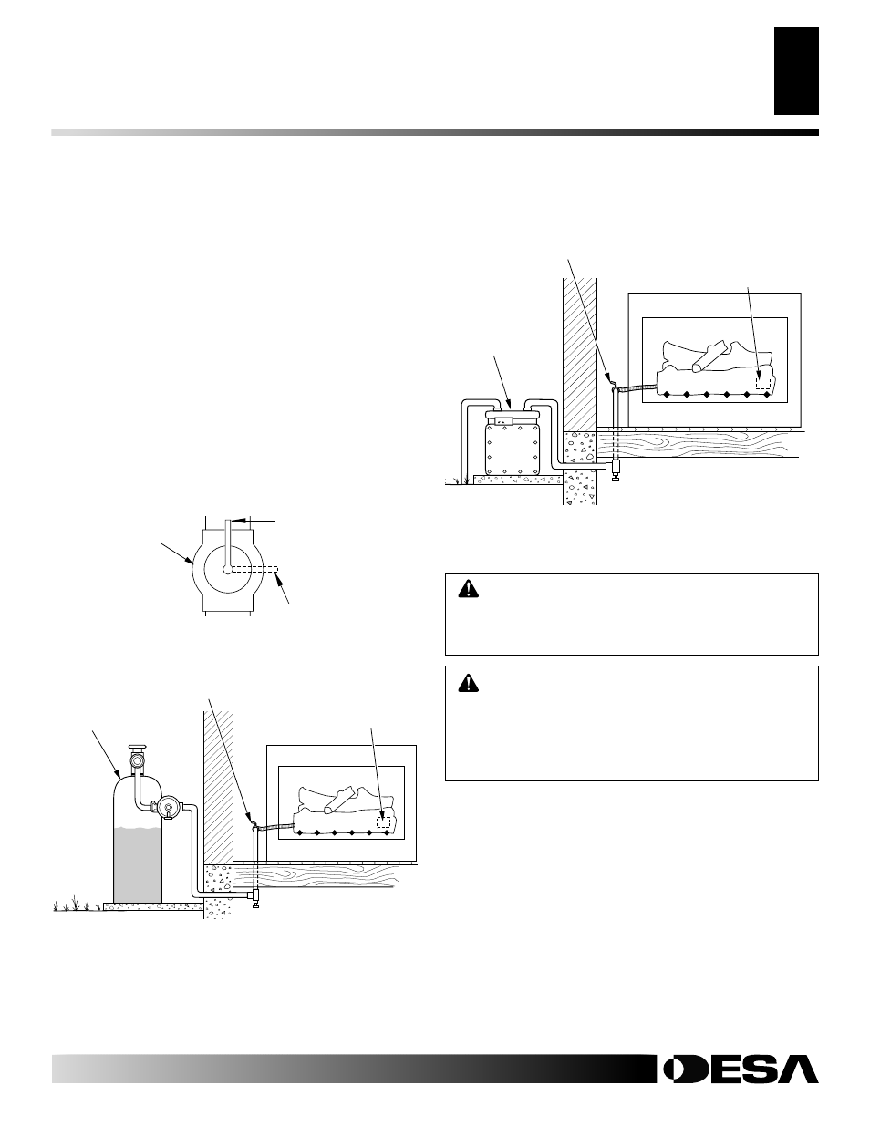 Installation, Continued | Desa FLAME-MAX LAME-MAX Golden Oak User Manual | Page 15 / 48