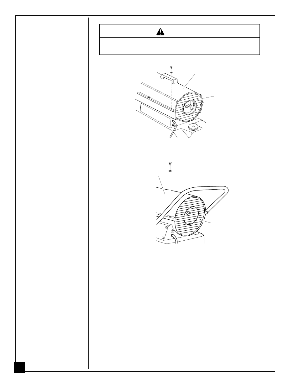 Service procedures, Warning | Desa BY150CE User Manual | Page 10 / 32