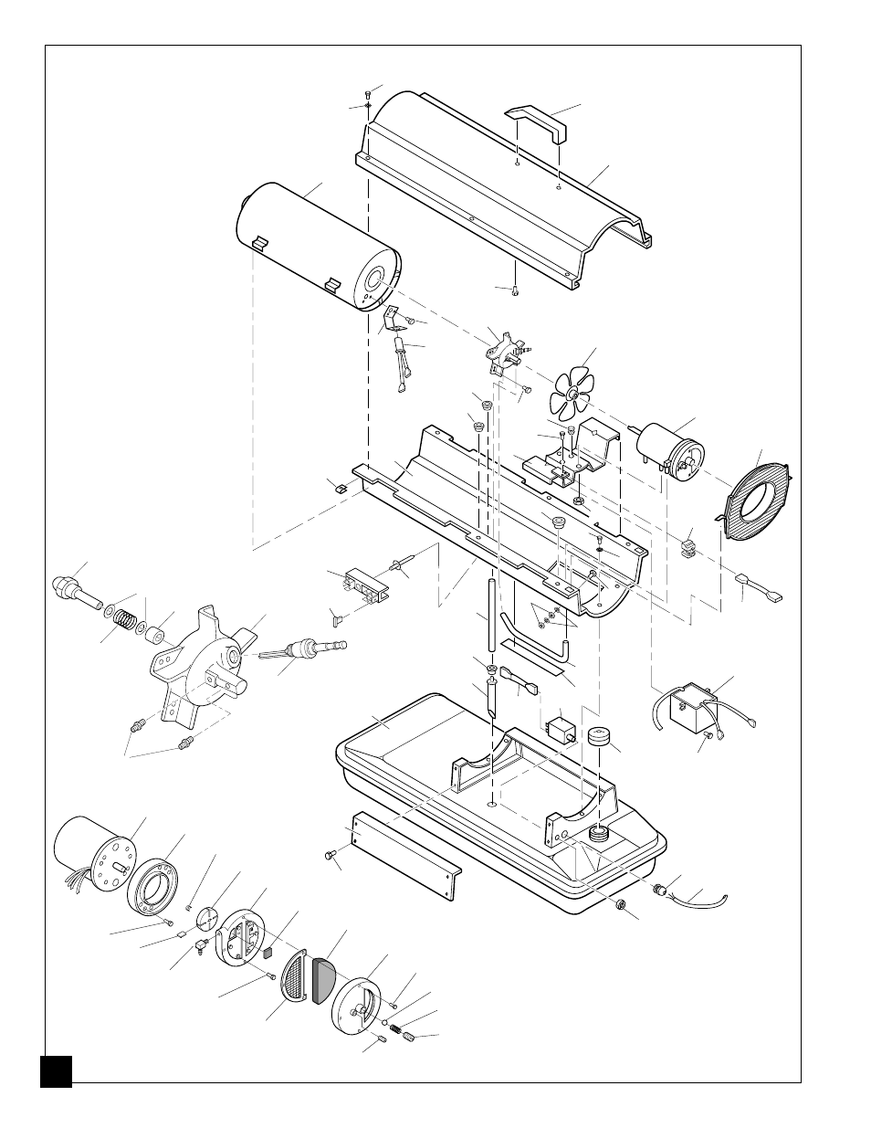 Illustrated parts breakdown | Desa BY150CE User Manual | Page 22 / 32