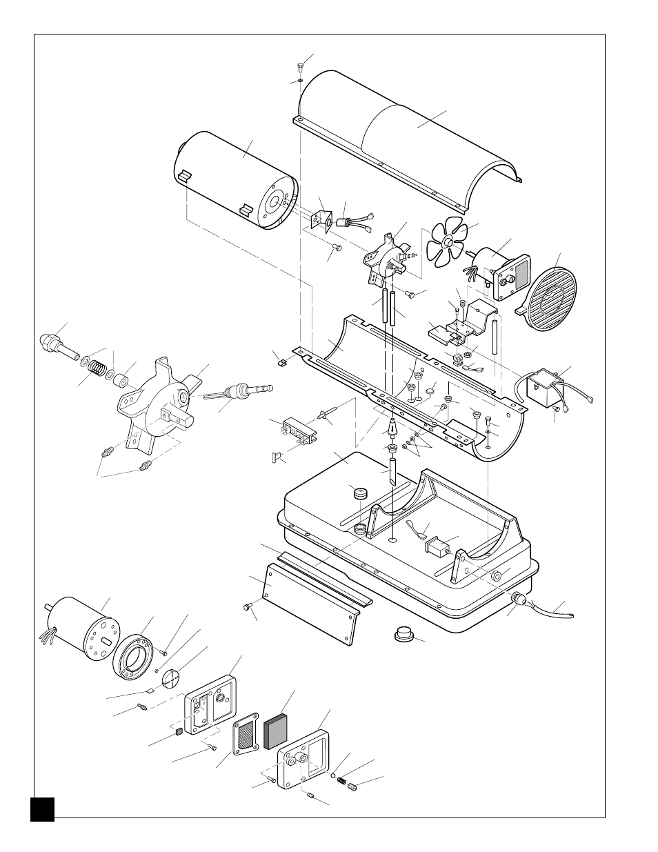 Illustrated parts breakdown | Desa BY150CE User Manual | Page 24 / 32